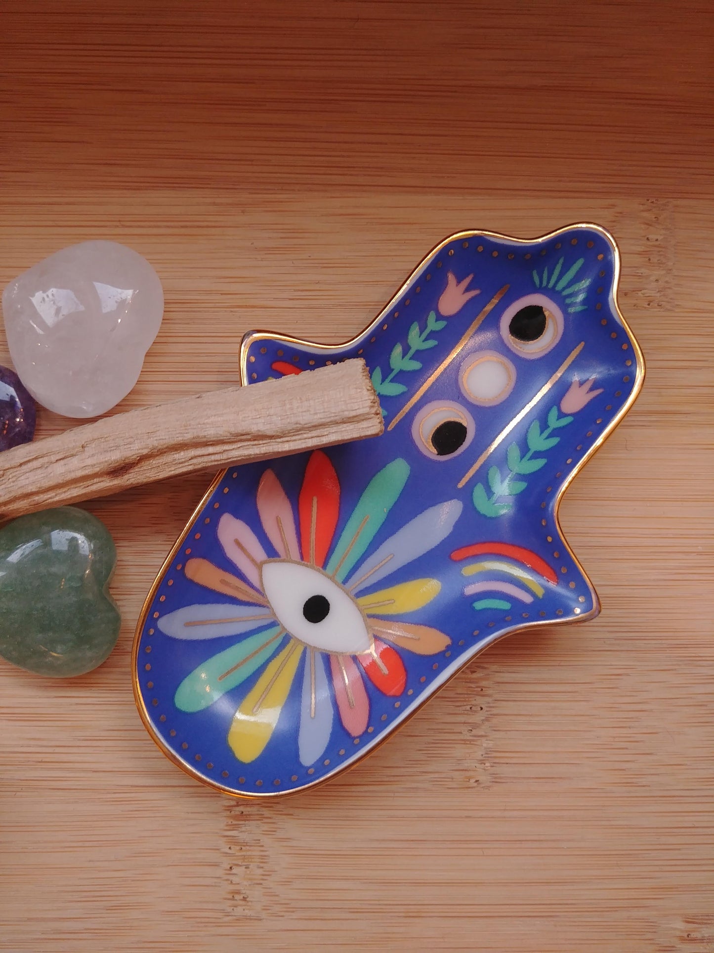 Coupelle à bijoux hamsa