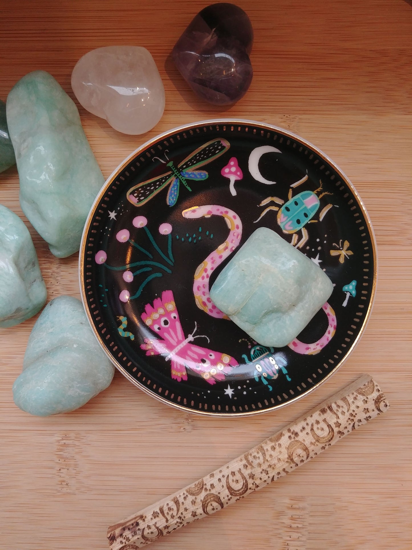 Coupelle à bijoux insectes