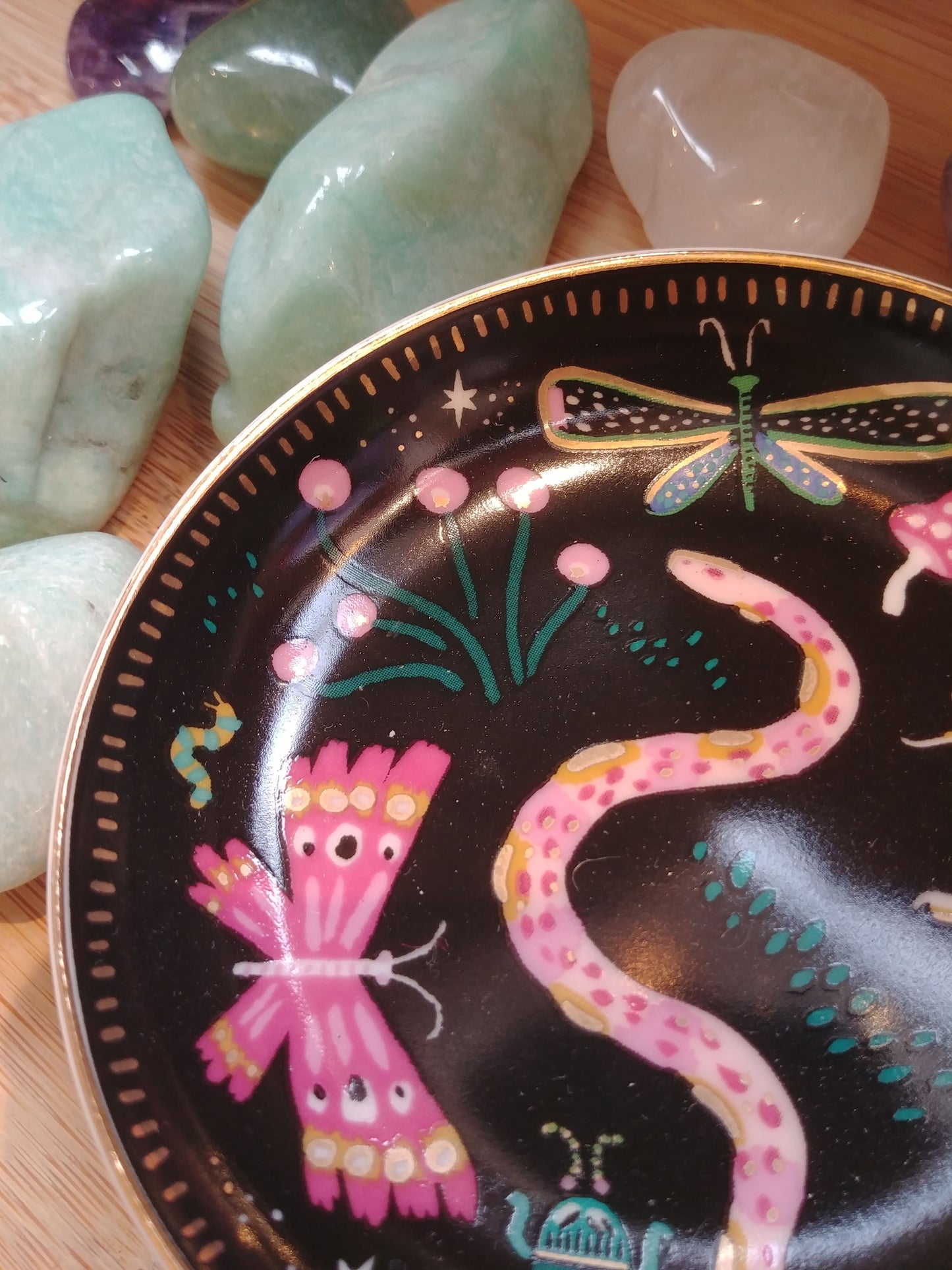 Coupelle à bijoux insectes