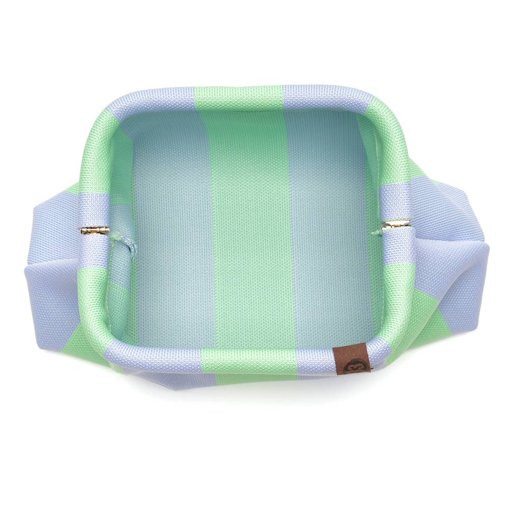 Sac Emma vert & bleu pastel