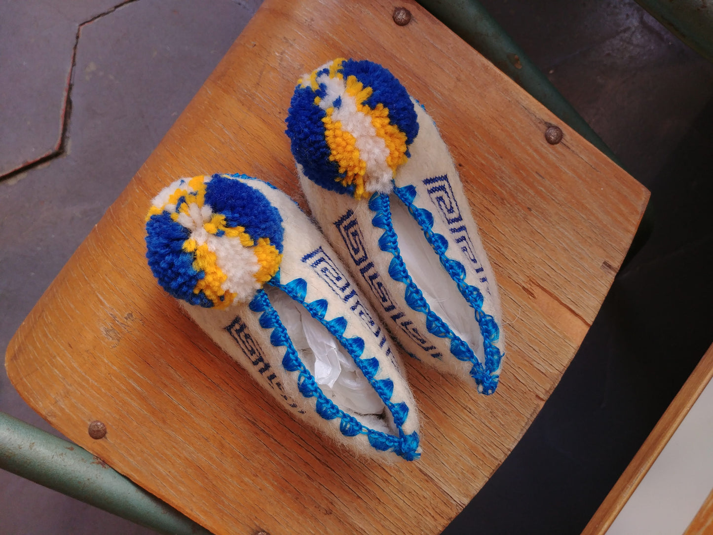 Petits chaussons grecs