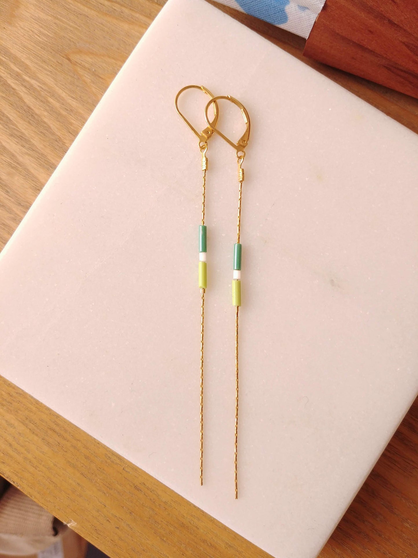 Boucles d'oreilles tubes