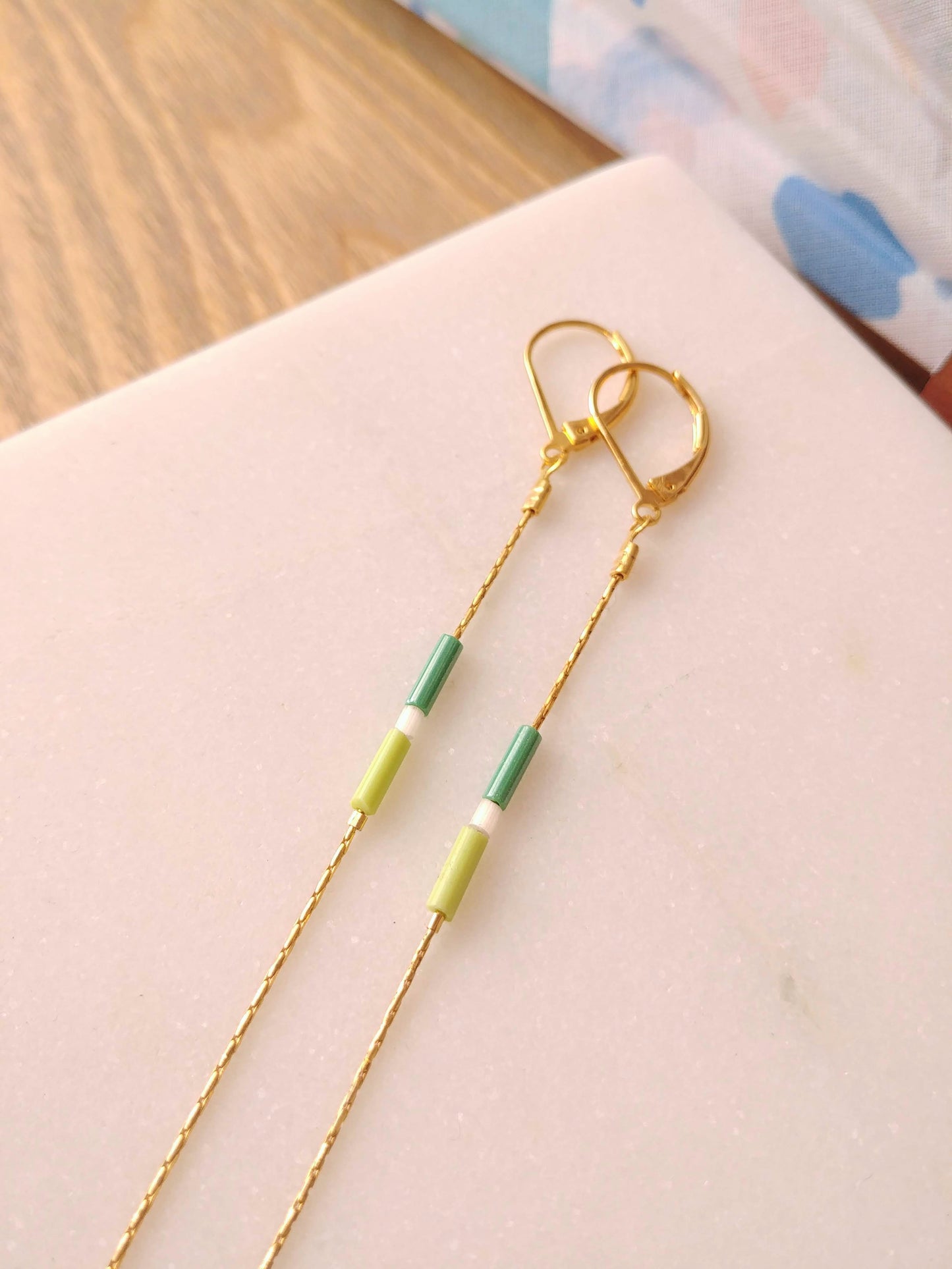 Boucles d'oreilles tubes