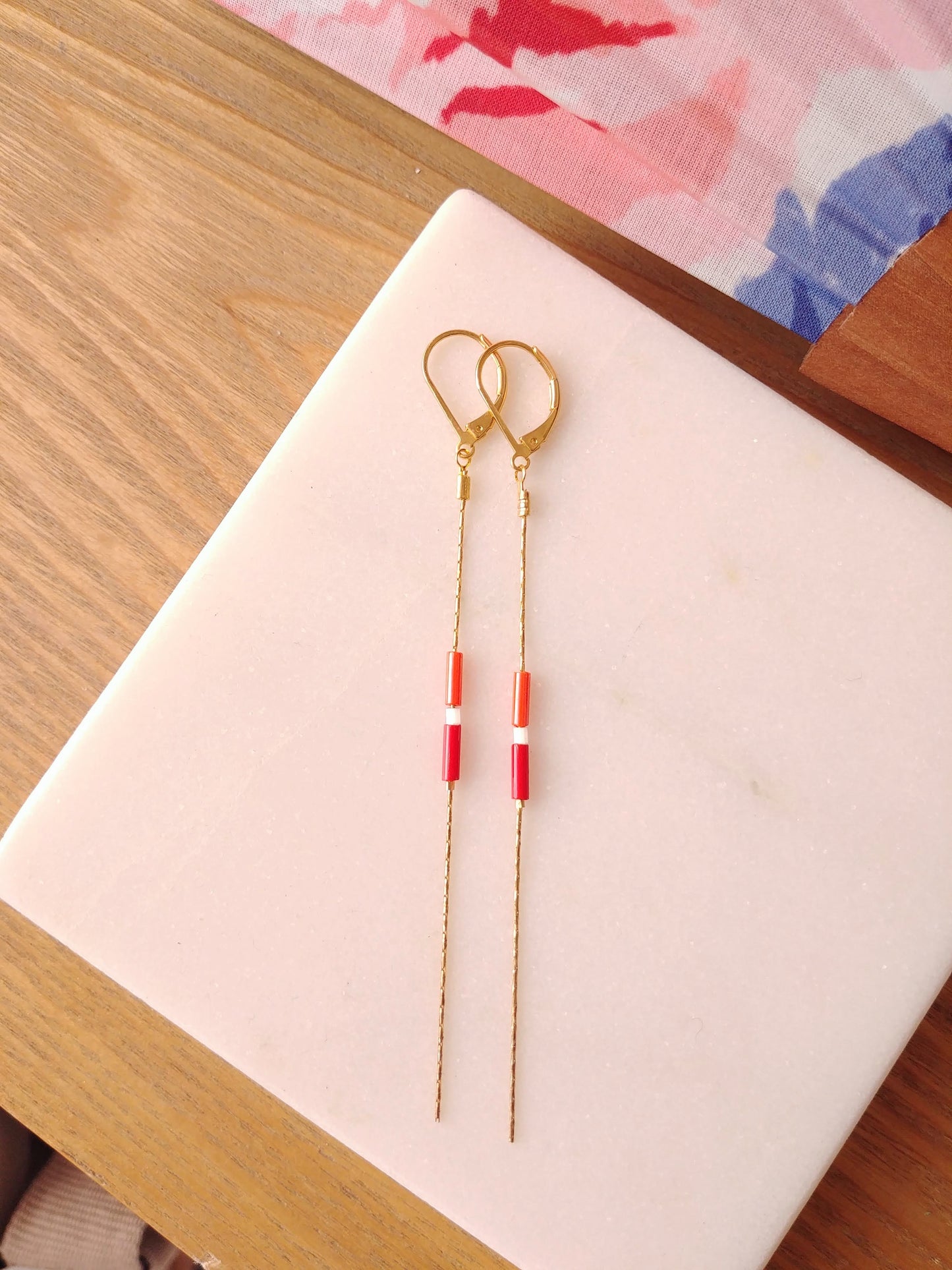 Boucles d'oreilles tubes