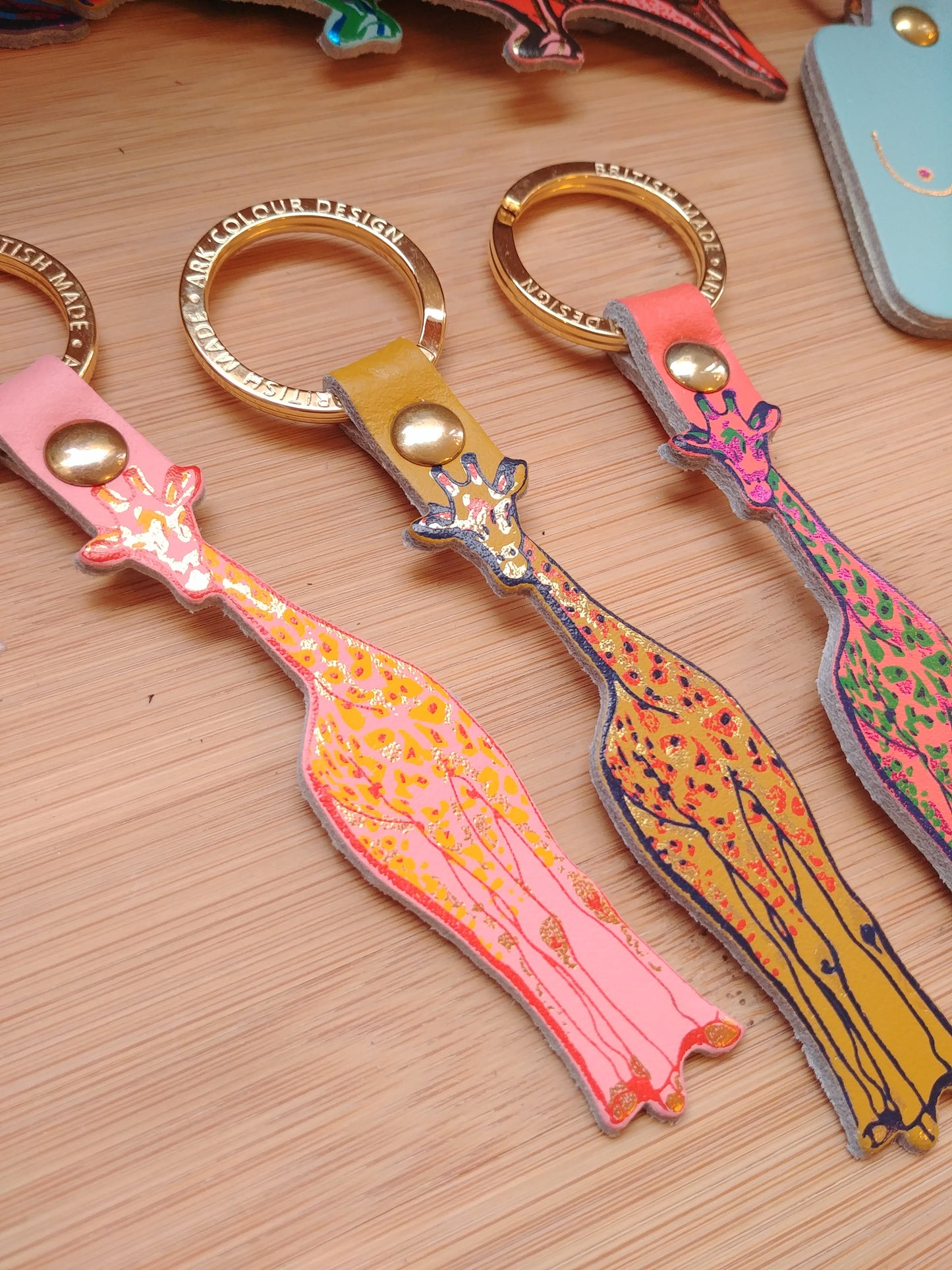 Porte clefs giraphe