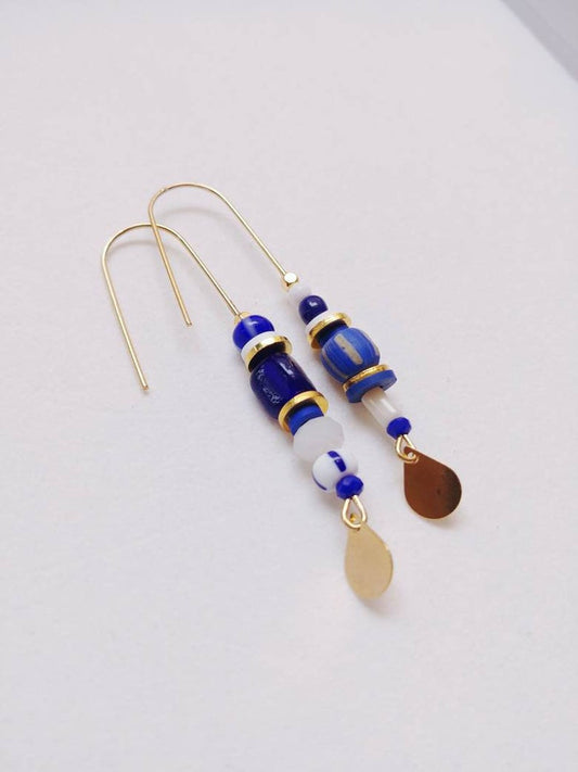 boucles d'oreilles perles