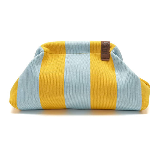 Sac Emma jaune et bleu ciel
