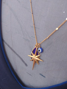 Collier grigri "étoile"