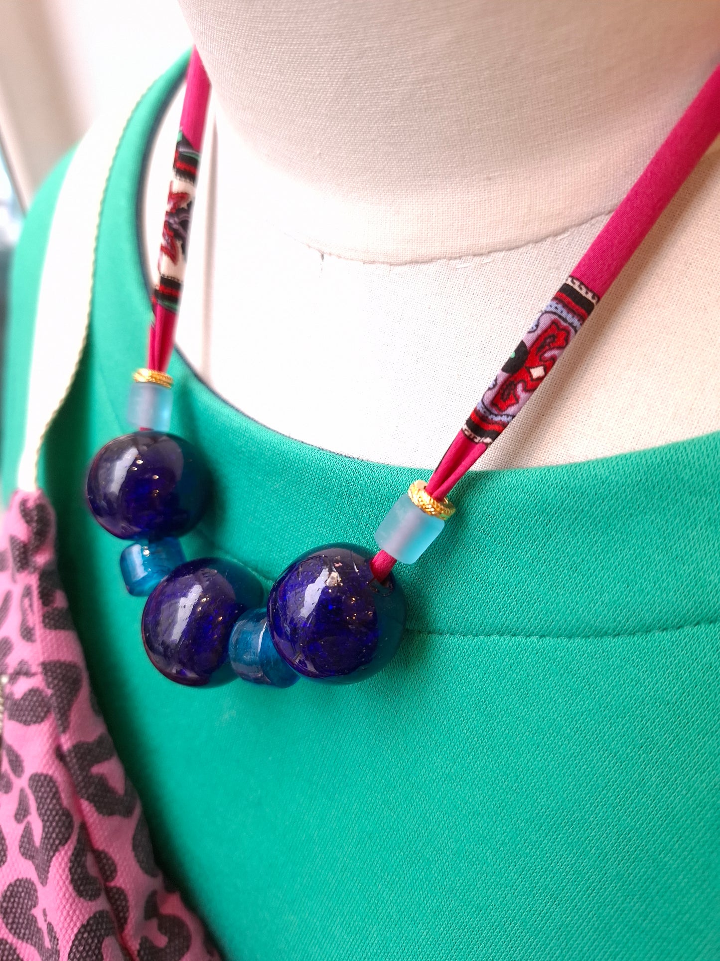 Collier Asha Bleu