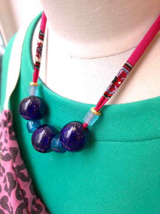 Collier Asha Bleu