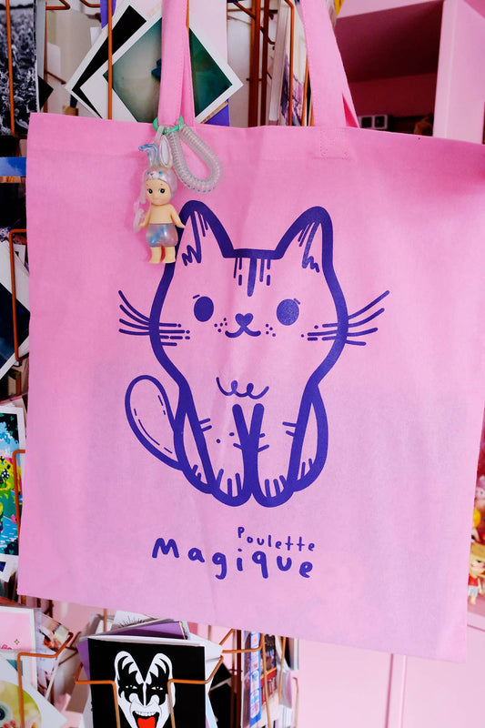 Tote bag Chat