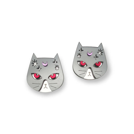 Boucles d'oreilles Evil Cat |