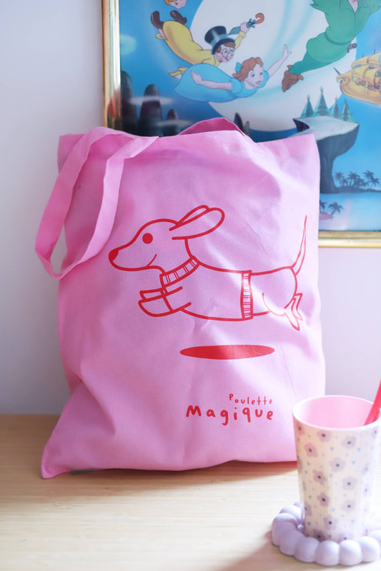 Tote bag teckel