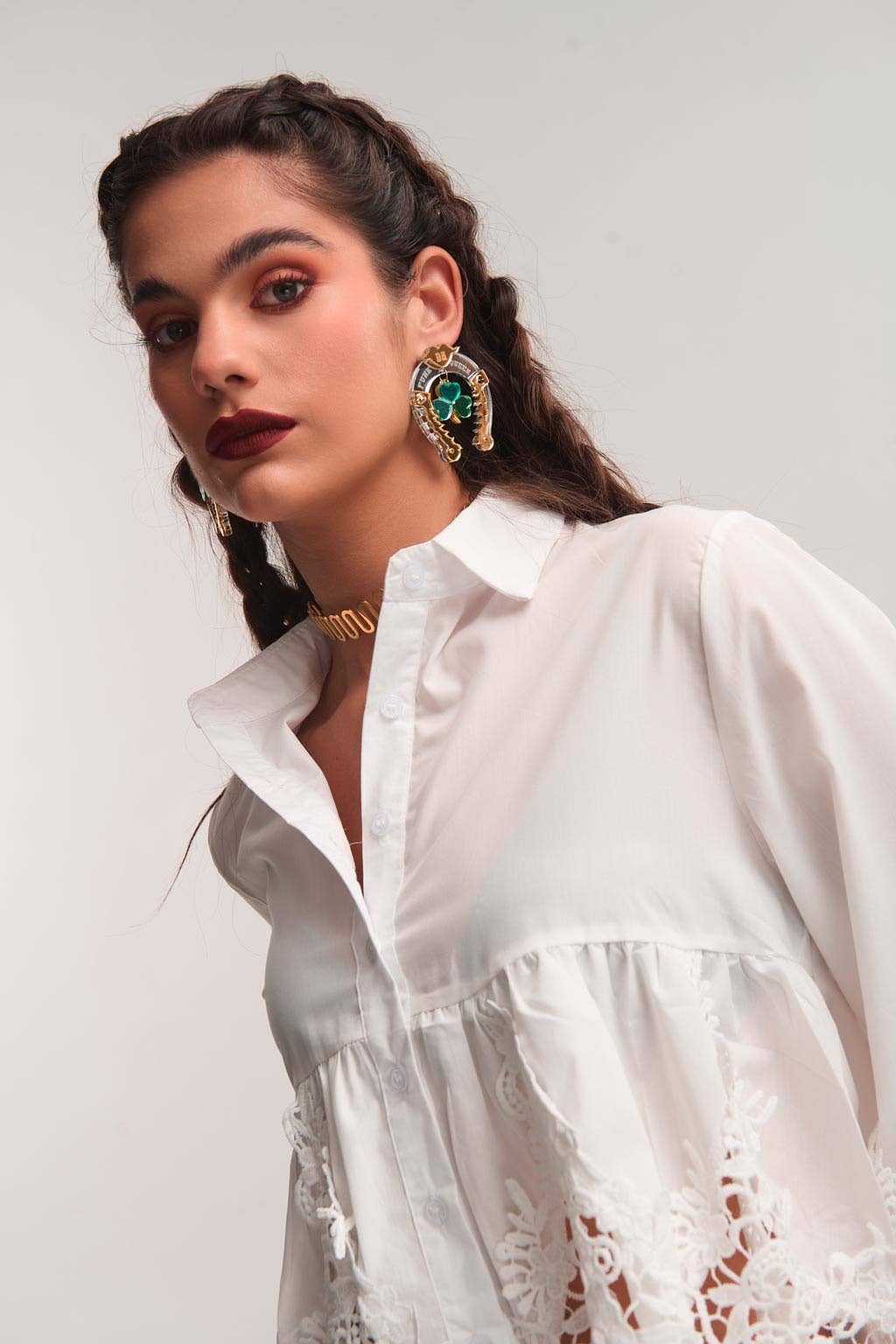Boucles d'oreilles Lucky Queen