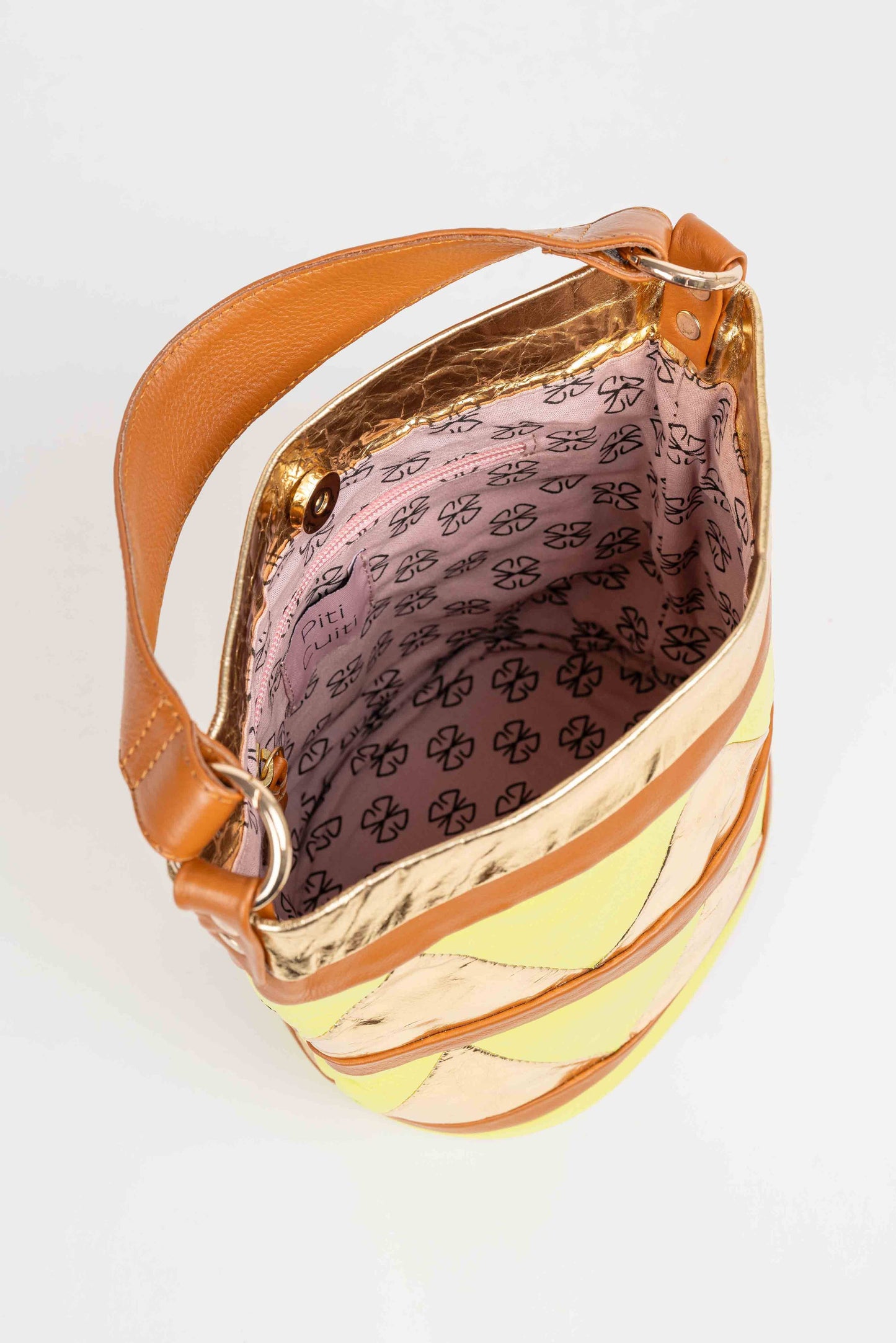 Sac seau triangle lemon