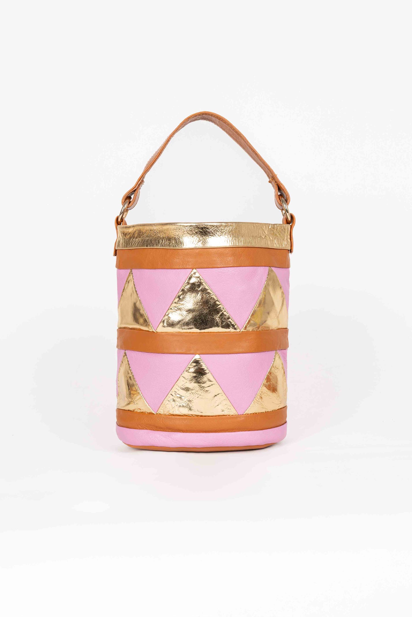 SAC EN DAMIER ROSE
