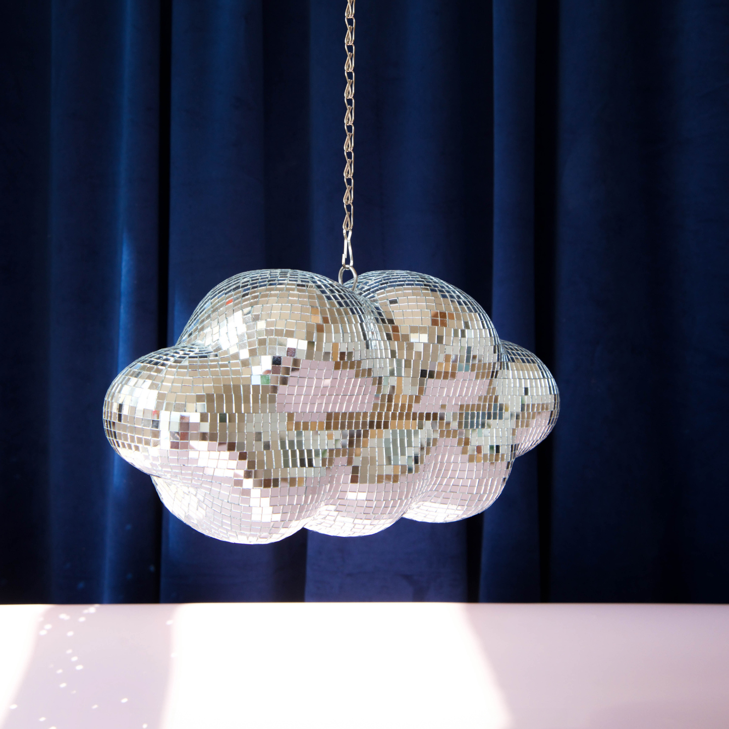 Boule à facettes "nuage"