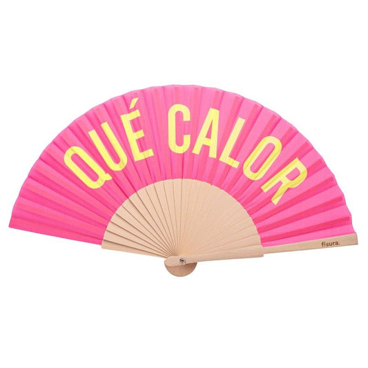 Éventail "qué calor"