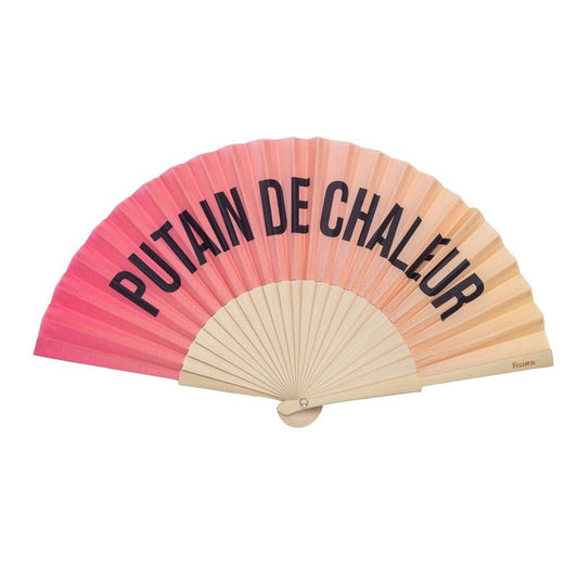 Éventail "putain de chaleur"