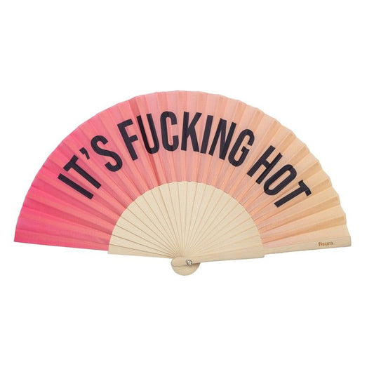 Éventail "it's fucking hot"