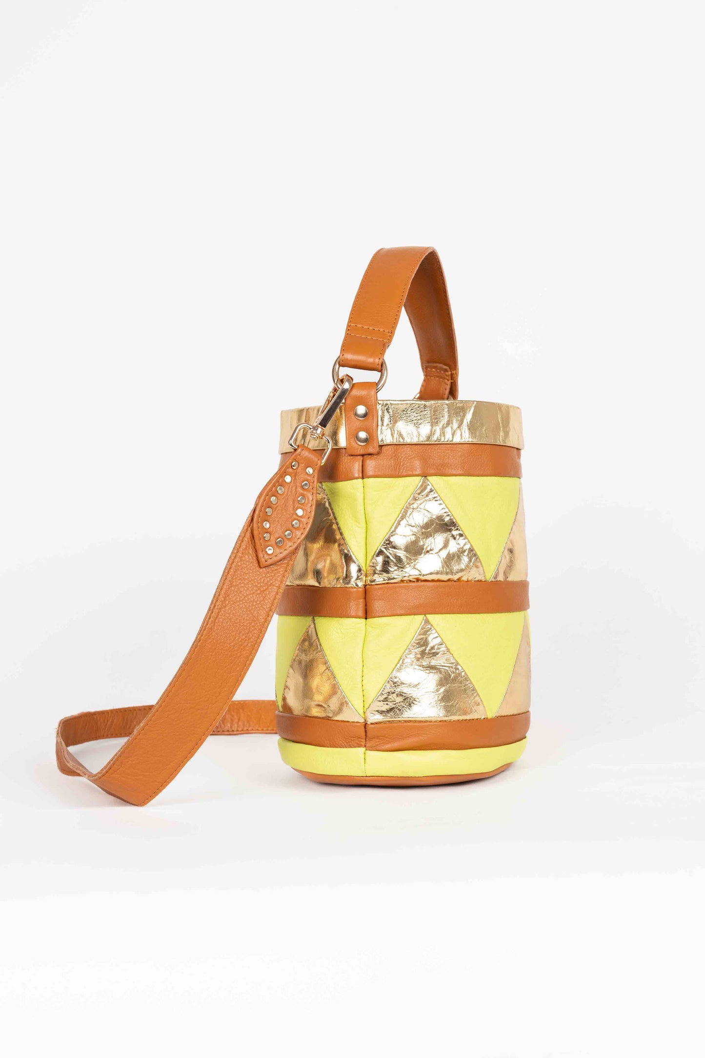 Sac seau triangle lemon