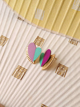 Charger l&#39;image dans la galerie, Boucles d&#39;oreilles &quot;coeurs ailés&quot;
