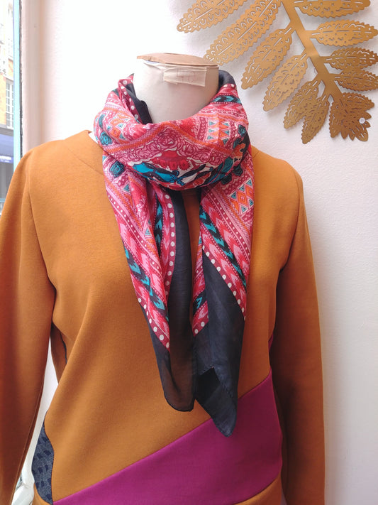 Foulard tulipe