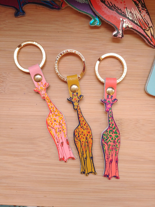 Porte clefs giraphe