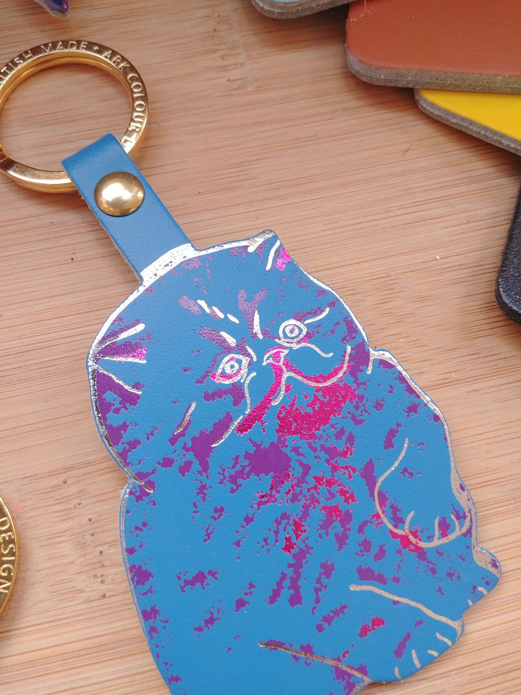 Porte clef chaton persan