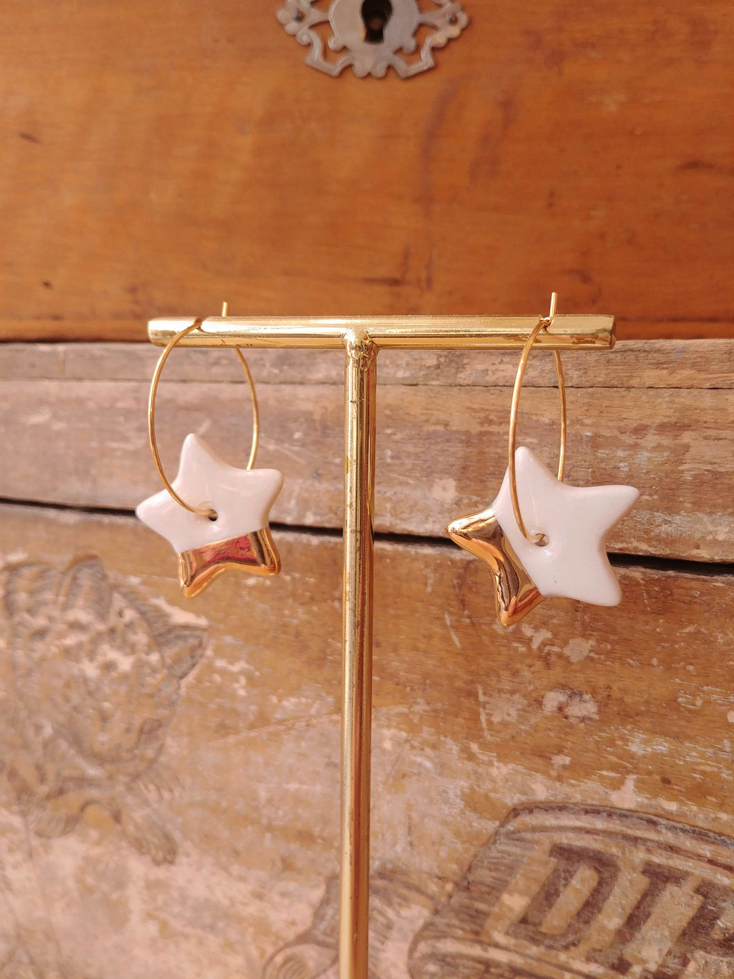 Boucles d'oreilles Petites étoiles